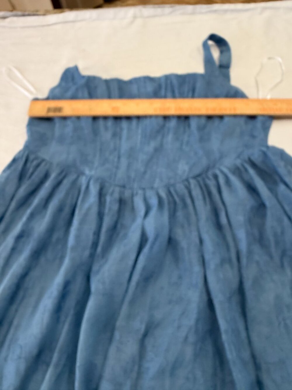 Lulus Colwyn Blue Floral Jacquard Bustier Midi Dress Size XXL - Picture 8 of 13